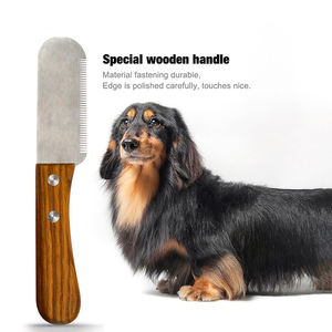 Couteau à épiler pour chien réutilisable de haute qualité, écologique, outil de toilettage pour animaux de compagnie, rasoir pour enlever les poils - Product Image 6