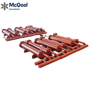 Échangeur de chaleur à tubes et coquilles en acier galvanisé de performance industrielle avec une grande capacité allant de 60 à 260 RT pour le CVC - Product Image 2