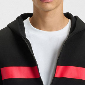 Sudadera con Capucha para Hombre, Transpirable, Talla Grande, con Cierre, Precio de Fábrica, Diseño Moderno con Bloques de Color, Impresión Personalizada de Alta Calidad 2026 - Product Image 2