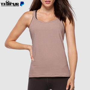 Venta al por mayor gimnasio Stringer moda camisetas sin mangas algodón Yoga ropa deportiva alta calidad cosas Fitness entrenamiento - Product Image 5