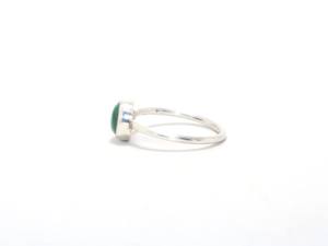 Malachite dernière bague de conception classique belle bague en argent malachite faite à la main en argent Sterling 925 bagues personnalisées bijoux en gros - Product Image 5