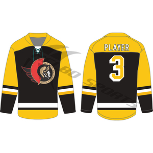 Por encargo de la Navidad de hockey sobre hielo Jerseys sublimados al por mayor en blanco Hockey Jersey Team Set Hockey Jerseys - Product Image 6