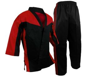Uniforme de Taekwondo unisexe, coupe féminine, combinaison TKD avec design flexible, matière en coton, personnalisable pour le confort et le style - Product Image 3