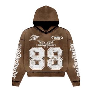 Chándales de entrenamiento estampados con diseño de logotipo personalizado de alta calidad 100% para hombres, chándales personalizados para correr para Unisex - Product Image 5