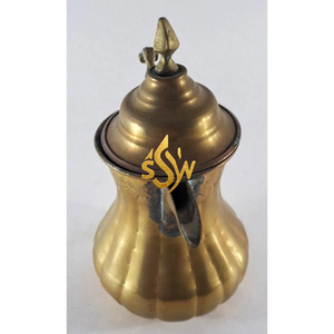 Diseño antiguo té y café Dallah hecho a mano forma y tamaño personalizados artículos de cocina Dallah té de alta demanda Dallah para la venta - Product Image 3