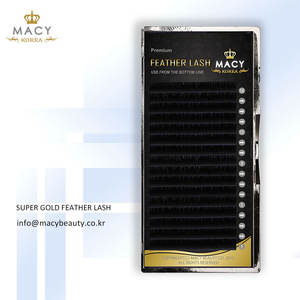 Extensions de cils coréen, cils en plumes, extensions de cils mary de haute qualité, vente en gros, marque privée - Product Image 1