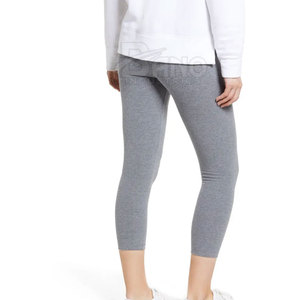 Medias de Fitness para levantamiento de glúteos para mujer de alta calidad, mallas elásticas de Spandex para entrenamiento en el gimnasio, Logo transpirable estampado de punto para correr - Product Image 3