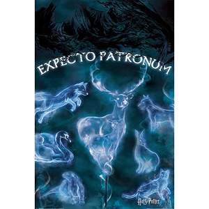 Póster de Estilo Moderno de Harry Potter 'Estoy Esperando al Patrono', Arte de Pared en Papel - Product Image 1