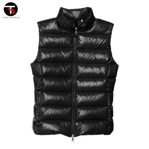 Gilet tendance d'hiver personnalisé pour femmes, gilet long en tissu brillant et respirant, chaud et résistant à l'eau - Product Image 5