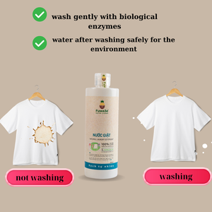 Détergent à lessive écologique le plus vendu du Vietnam éco-enzyme liquide infusé d'huile essentielle de menthe respectueuse de la peau - Product Image 3