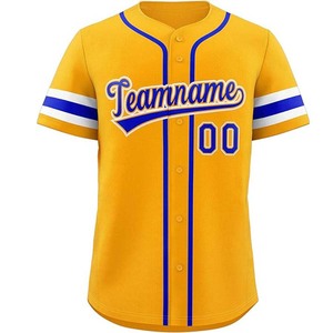 Camiseta deportiva para hombre, ropa de béisbol y softbol, camisetas transpirables de secado rápido con nombre de equipo, 100% poliéster para adultos - Product Image 6