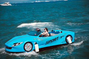 Bateaux rapides pour sports nautiques 2026 Dubaï Sea Ocean Jet Car Boat avec haut-parleur - Product Image 2