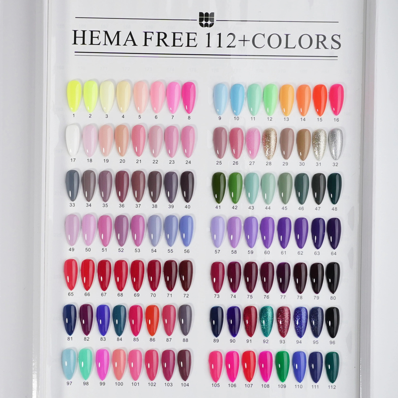 Wholesale Glitter Dark Colors Nail Gel