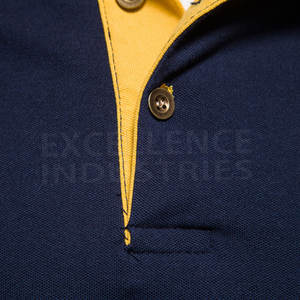 T-shirt polo confortable pour hommes de nouveau style Vente à chaud T-shirt polo pour hommes de grande taille Fabriqué au Pakistan - Product Image 4