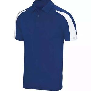 Polo azul en blanco con diseño negro barato, ropa deportiva de secado rápido de alta calidad, camiseta Polo de Rugby, ropa deportiva, ropa de fútbol de Rugby - Product Image 5