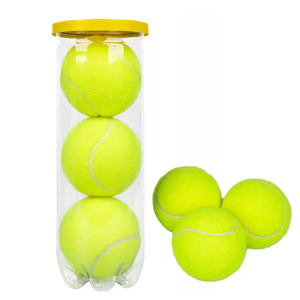 Nouvelles balles de tennis professionnelles de haute qualité, personnalisées, en caoutchouc de qualité A, avec logo personnalisé pour l'entraînement sportif - Product Image 3