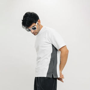 Color sólido Hombres Boxy Fit Tee Streetwear Hombres Boxy Fit Tee Diseño personalizado Hombres Boxy Fit Tee - Product Image 2