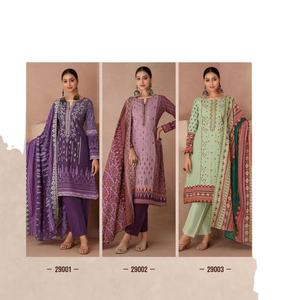 Kurti multicolore en rayonne rinçable pour femmes avec broderie lourde et broderie coupée pour vêtements indiens et pakistanais - Product Image 1