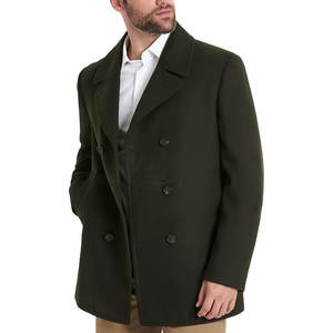 2025 dernière Offre Spéciale de conception sur Peacoat Design sur mesure Couleur et logo Peacoat d'hiver fabriqué au Pakistan - Product Image 4
