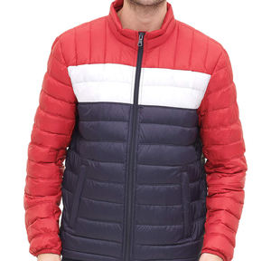 Vêtements d'hiver personnalisés ODM Vestes matelassées Manteaux en duvet légers et chauds Vestes matelassées d'extérieur imperméables pour hommes - Product Image 4