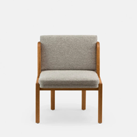 Fauteuil de salon pliable en bois massif, design classique et moderne, avec structure robuste, design écologique, fauteuil simple portable