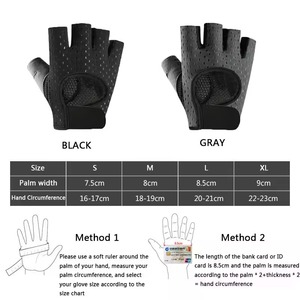 ถุงมือฟิตเนสยิมทำจากหนังรุ่นใหม่ล่าสุดสำหรับใช้งานกลางแจ้งบริการ OEM - Product Image 2