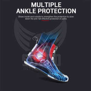 New Style Custom Design Leather Motorbike Shoes Professional Manufactures Adult Motorbike Shoes - Product Image 5