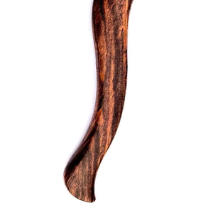 Hache en acier de Damas avec manche en bois classique et étui en cuir fait main pour la chasse, le camping et la présentation - Product Image 5