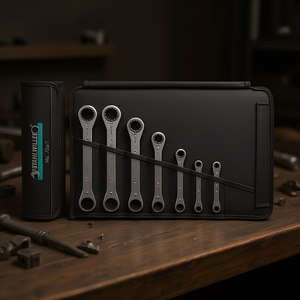 ชุดประแจวงแหวนแบบม้วนเก็บได้ Stahlwille อุปกรณ์เสริมที่สะดวกสบายสำหรับการใช้งานประแจ - Product Image 3