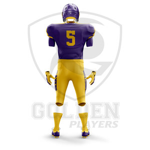 Conception de la fabrication de l'équipement d'origine Vêtements de sport de qualité supérieure fabriqués par des professionnels, uniforme de football américain à bas prix - Product Image 3