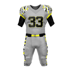 ชุดอเมริกันฟุตบอลทีมอเมริกันดีไซน์ซับลิเมชันใหม่ตามสั่ง - Product Image 1