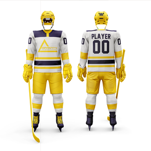 Personalizable Sublimado Deportes Kit Hombres Mujeres Niños Camisetas de hockey sobre hielo-OEM ODM Proveedor - Product Image 2