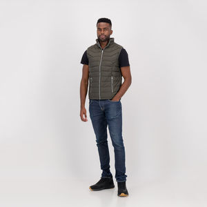 Latest Customized High Quality Custom Logo <b>Men</b> Puffer <b>Vest</b> Lightweight Sleeveless Winter Warm Coat 2025 Quilted Puffer <b>Vests</b> - Product Image 2