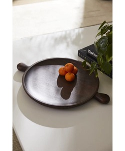 Plato de Madera Ecológico para Servir, Plato Pulido para Fiestas, Bandeja y Plato de Madera en Existencia - Product Image 3