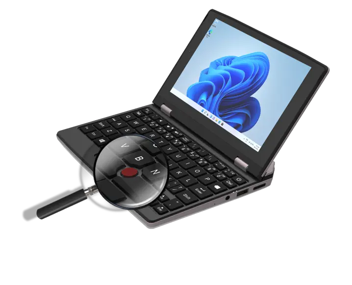 2024 niedriger Preis brandneu 12 GB 128 GB 7 Zoll GPD Porket Mini-Laptop mit Touchscreen für Kinder