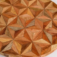 Plateau tournant en bois Smooth-Spin Lazy Susan pour buffet de table et service de fête