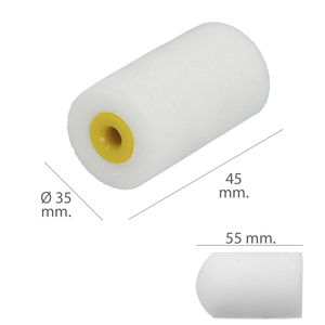 Rullo di Ricambio in Schiuma per Smalto Acrilico 50 mm. (10 Unità) - Product Image 2
