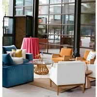 Fauteuil de loisirs tendance et contemporain en rotin naturel, style rustique et écologique, fabrication OEM/ODM Vietnamienne, pour la maison et l'appartement