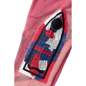 2025 Wholesale Custom Logo Sun Fade 100% Cotton 332gsm Vintage Straight-leg Pants Fleece Baggy <b>Washed</b> Sweatpants with Pocket - Product Image 6