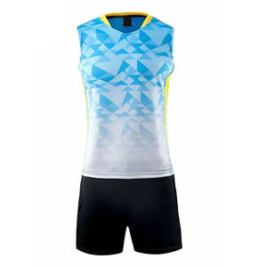 ชุดยูนิฟอร์มวอลเลย์บอลสั่งทำ OEM ราคาขายส่ง ผลิตจากโพลีเอสเตอร์ 100% น้ำหนักเบา เป็นมิตรกับสิ่งแวดล้อม คุณภาพสูง สำหรับขาย - Product Image 1