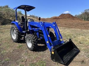 Tracteur à roues Lovol TB754 75 CV avec ROPS 4x4, benne 4-en-1, moteur diesel, pompe et boîte de vitesses - Claas Buy - Product Image 3