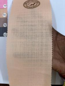 LuxeBlend Premium <b>Cotton</b> <b>Linen</b> Jute Shirting <b>Fabric</b> Ding Dong 58 Woven Plain Style for Dresses-Boys and Girls - Product Image 2