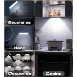Lampes LED pour armoire de 30 cm, activées par capteur, pour placard - Product Image 1