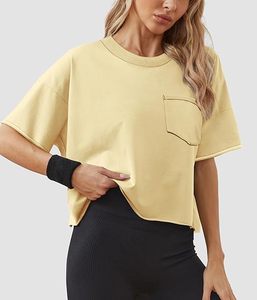 2025 nueva moda Top corto de alta calidad para mujer camiseta de diseño personalizado Top corto 100% Top corto de algodón para mujer - Product Image 3