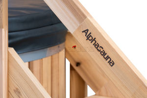 Baril extérieur en bois de cèdre à granulés Offres Spéciales, jacuzzi ovale en bois de cèdre - Product Image 4