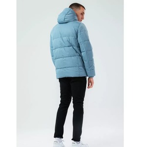 Men <b>Padded</b> Coats Bubble Puffer <b>Jacket</b> With <b>Hood</b> Warm Winter Men Winter Puffer Bubble <b>Jackets</b> for Winter - Product Image 2