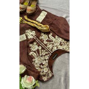 Elegant Traditional Punjabi Suits Buy Online Salwar Kameez in <b>Silk</b> and Georgette Indian Pakistani Style Clothing - Product Image 6