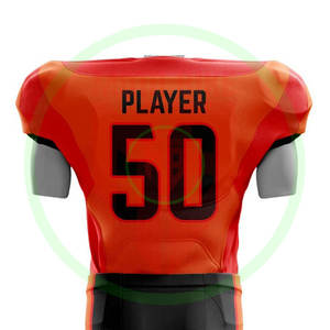 Maillot de football américain de dernière génération avec pantalon, ensemble uniforme, logo personnalisé et tissu, uniformes de football américain - Product Image 6