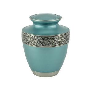 Urnas de cremación de plata de diseño personalizado talladas a mano para recuerdo de memoria de adulto urna de estilo americano para Decoración de mesa - Product Image 5