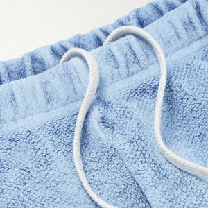 Short lavé à l'acide de haute qualité pour hommes Streetwear Vintage en détresse lourd avec short de jogging délavé au soleil à motif solide - Product Image 3